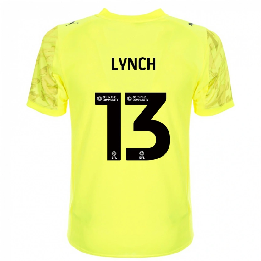 Danxen Mulher Jay Lynch #13 Preto Amarelo Camisola Guarda-Redes 2025/26 Camisa Brasil
