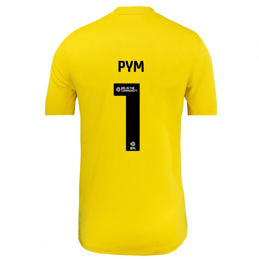 Danxen Mulher Christy Pym #1 Preto Amarelo Camisola Guarda-Redes 2025/26 Camisa Brasil