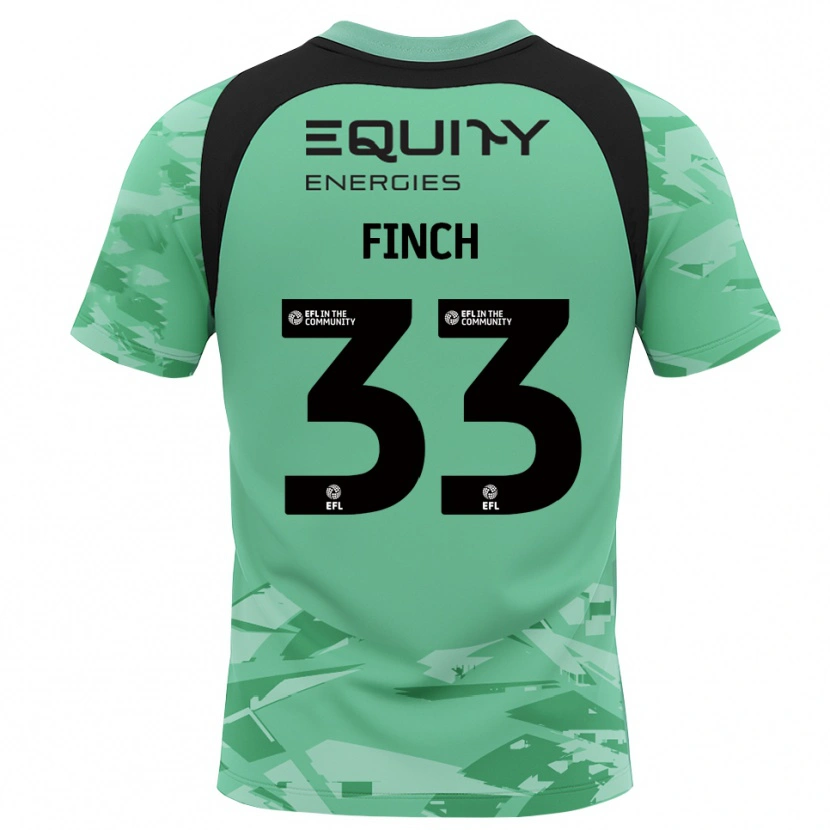 Danxen Mulher Tom Finch #33 Preto Verde Claro Camisola Guarda-Redes 2025/26 Camisa Brasil