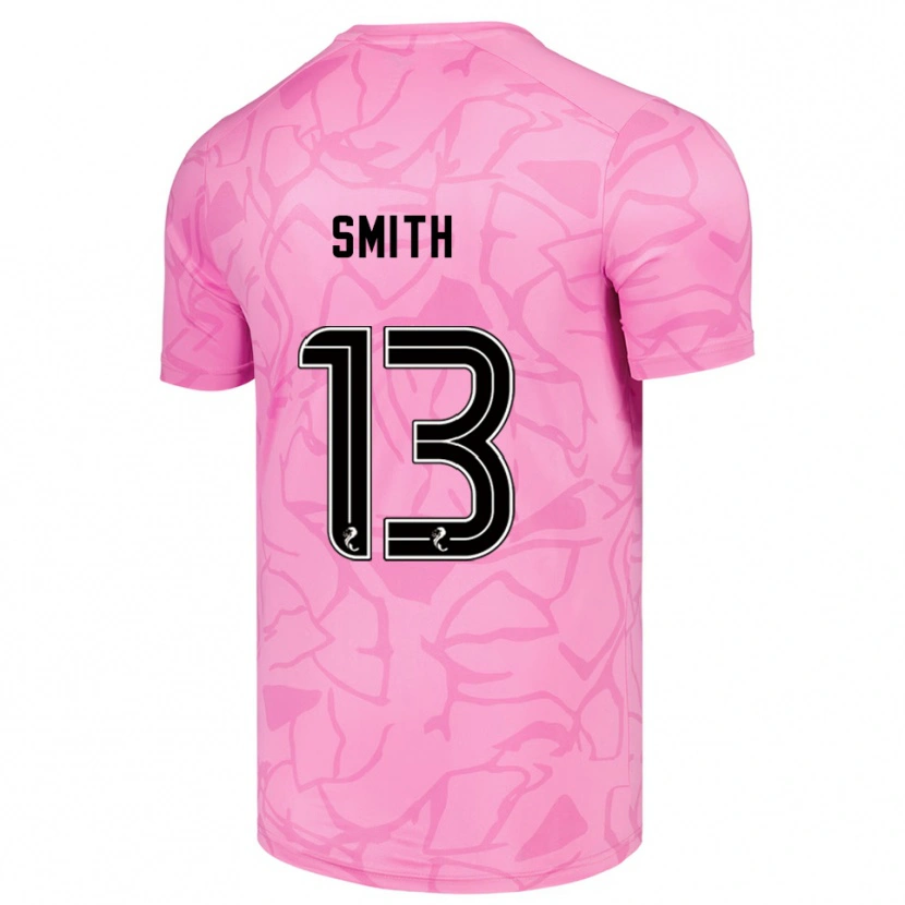 Danxen Mulher Jordan Smith #13 Preto Rosa Camisola Guarda-Redes 2025/26 Camisa Brasil