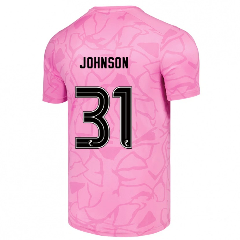 Danxen Mulher Murray Johnson #31 Preto Rosa Camisola Guarda-Redes 2025/26 Camisa Brasil