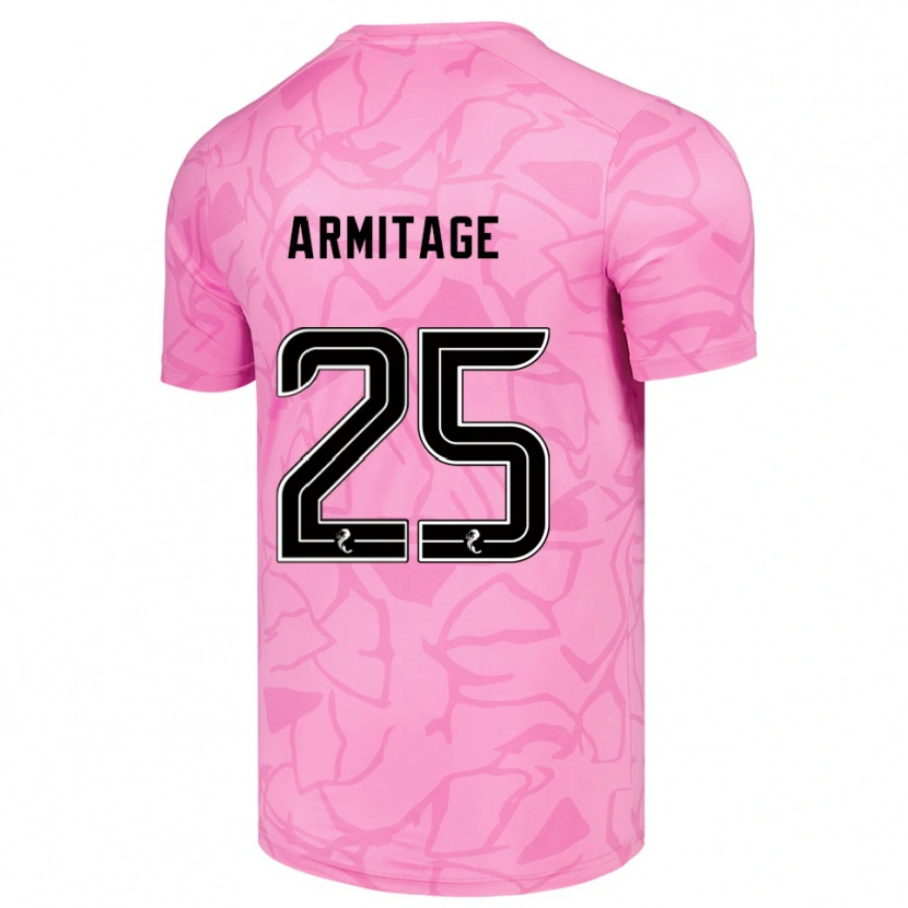 Danxen Mulher Rowena Armitage #25 Preto Rosa Camisola Guarda-Redes 2025/26 Camisa Brasil