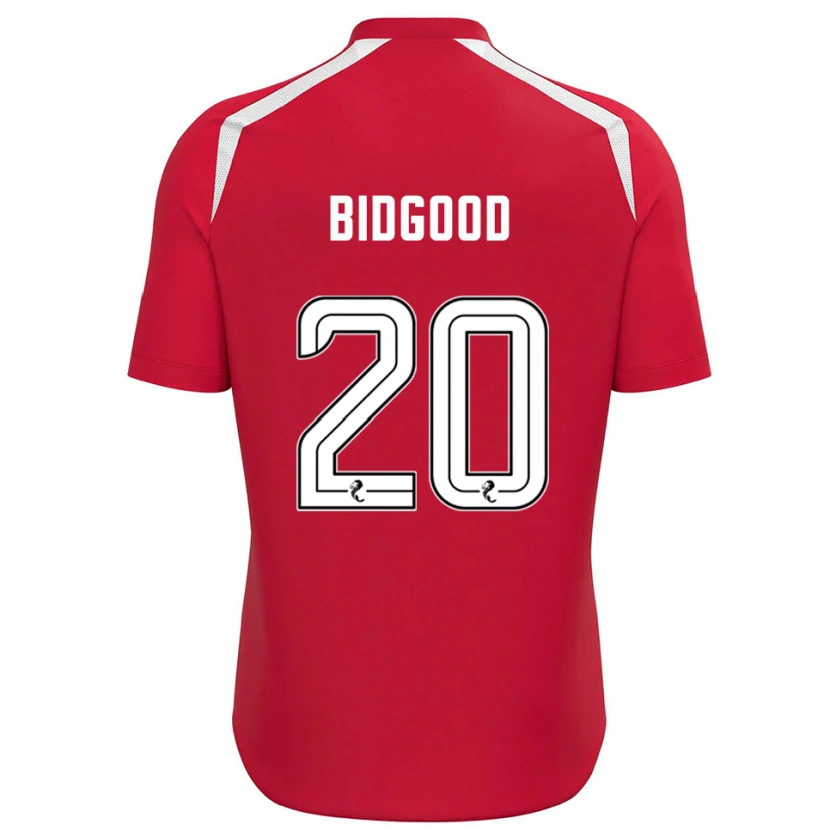 Danxen Mulher Aoife Bidgood #20 Branco Vermelho Camisola Guarda-Redes 2025/26 Camisa Brasil