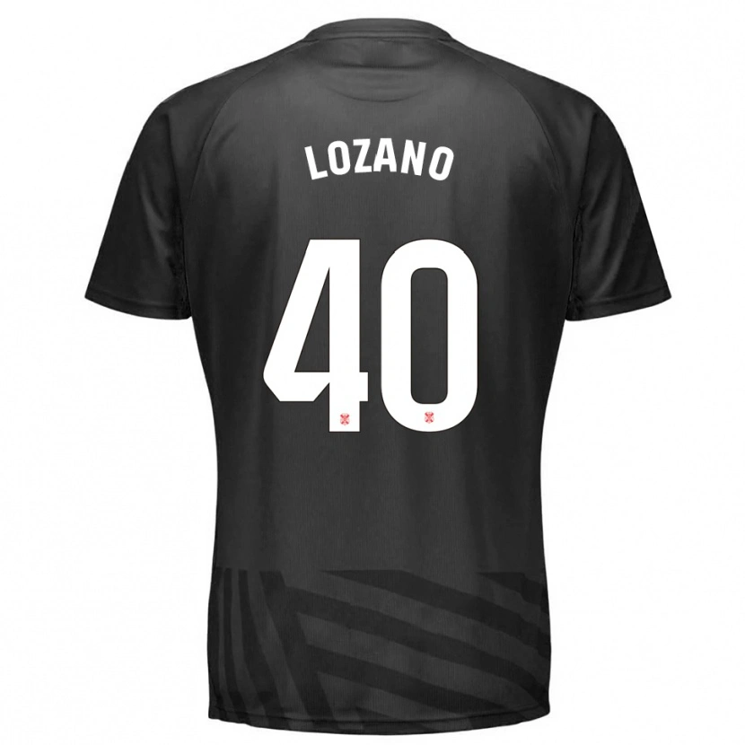 Danxen Mulher Gabriel Lozano #40 Cinza Preto Camisola Guarda-Redes 2025/26 Camisa Brasil