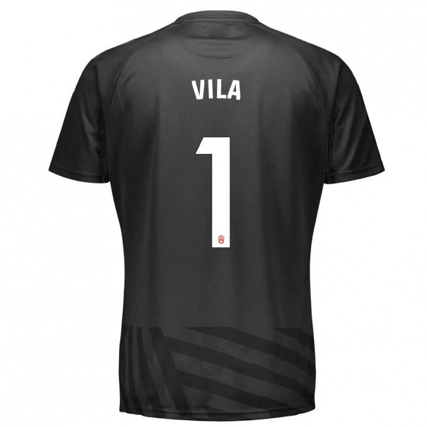 Danxen Mulher Ramón Vila #1 Cinza Preto Camisola Guarda-Redes 2025/26 Camisa Brasil
