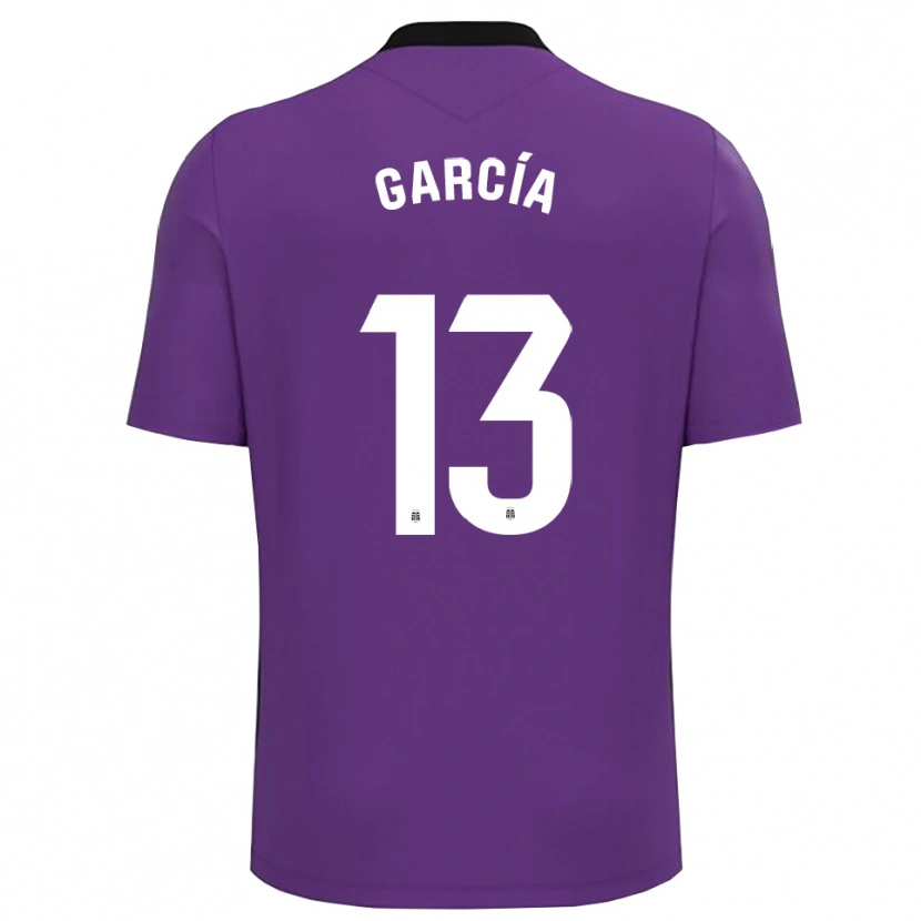Danxen Mulher Lucho García #13 Roxo Branco Camisola Guarda-Redes 2025/26 Camisa Brasil