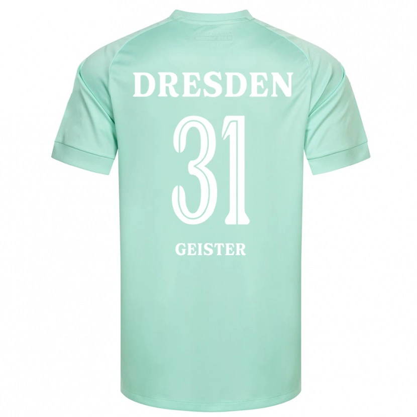 Danxen Mulher Jannis Geister #31 Verde Claro Branco Camisola Guarda-Redes 2025/26 Camisa Brasil