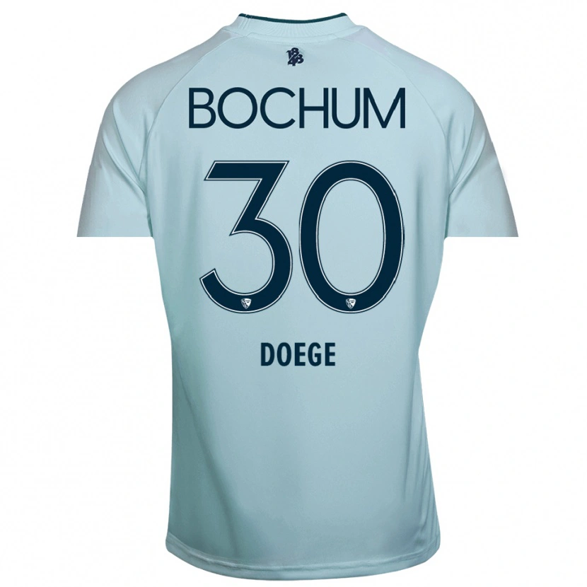 Danxen Mulher Leonie Doege #30 Ciano-Azul Camisola Guarda-Redes 2025/26 Camisa Brasil