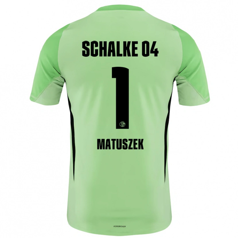 Danxen Mulher Julia Matuszek #1 Verde Claro Preto Camisola Guarda-Redes 2025/26 Camisa Brasil