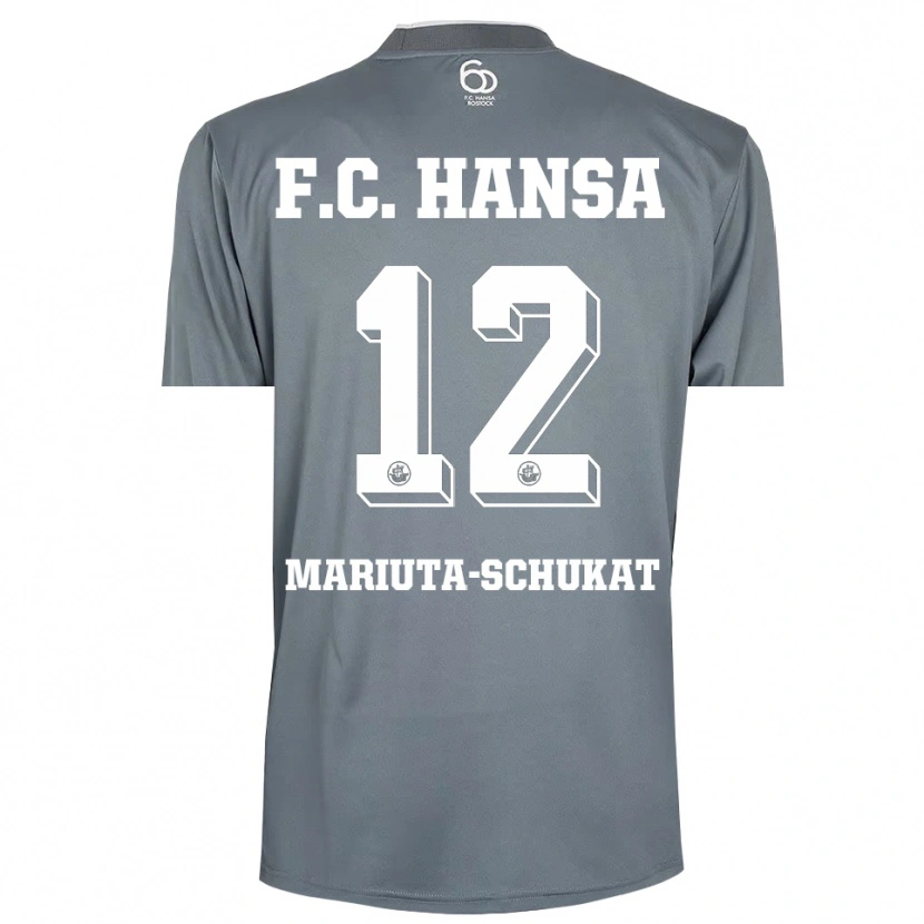 Danxen Mulher Lara Mariuta-Schukat #12 Cinza Claro Branco Camisola Guarda-Redes 2025/26 Camisa Brasil