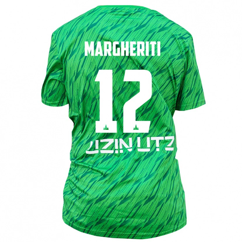 Danxen Mulher Danilo Margheriti #12 Verde Vermelho Camisola Guarda-Redes 2025/26 Camisa Brasil