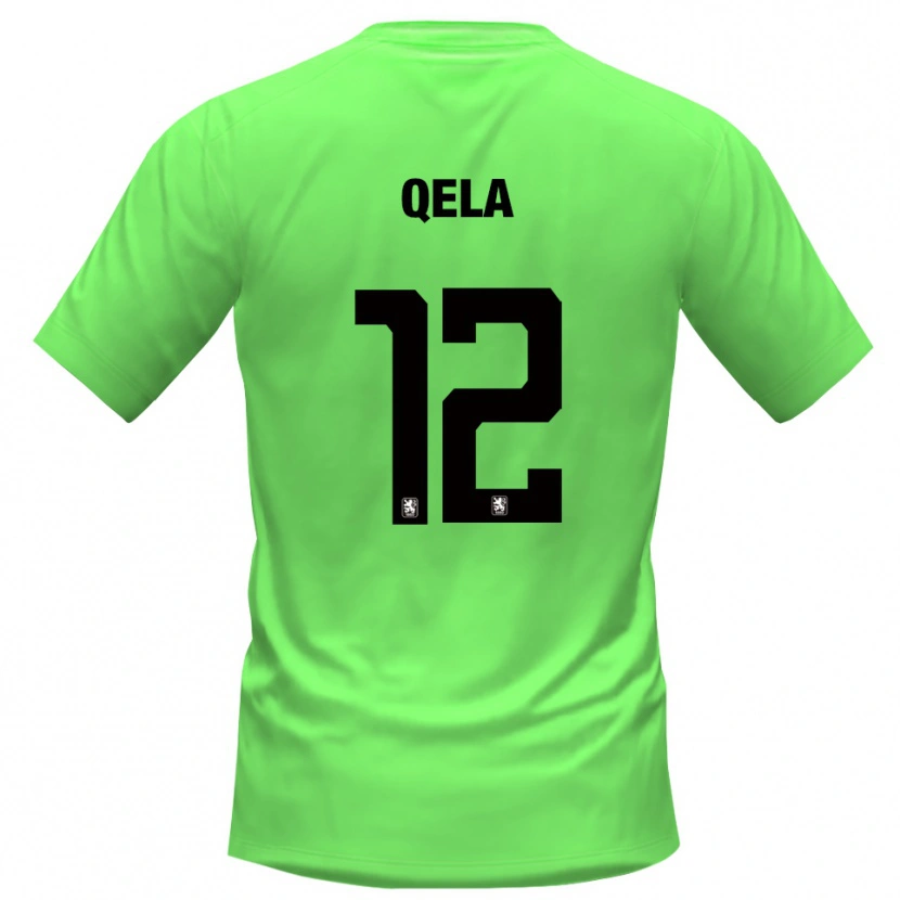 Danxen Mulher Miran Qela #12 Verde Primavera Camisola Guarda-Redes 2025/26 Camisa Brasil