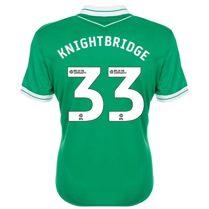 Danxen Mulher Jacob Knightbridge #33 Verde Branco Camisola Guarda-Redes 2025/26 Camisa Brasil