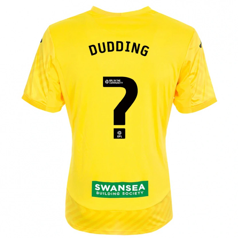 Danxen Mulher Isaac Dudding #0 Amarelo Preto Camisola Guarda-Redes 2025/26 Camisa Brasil