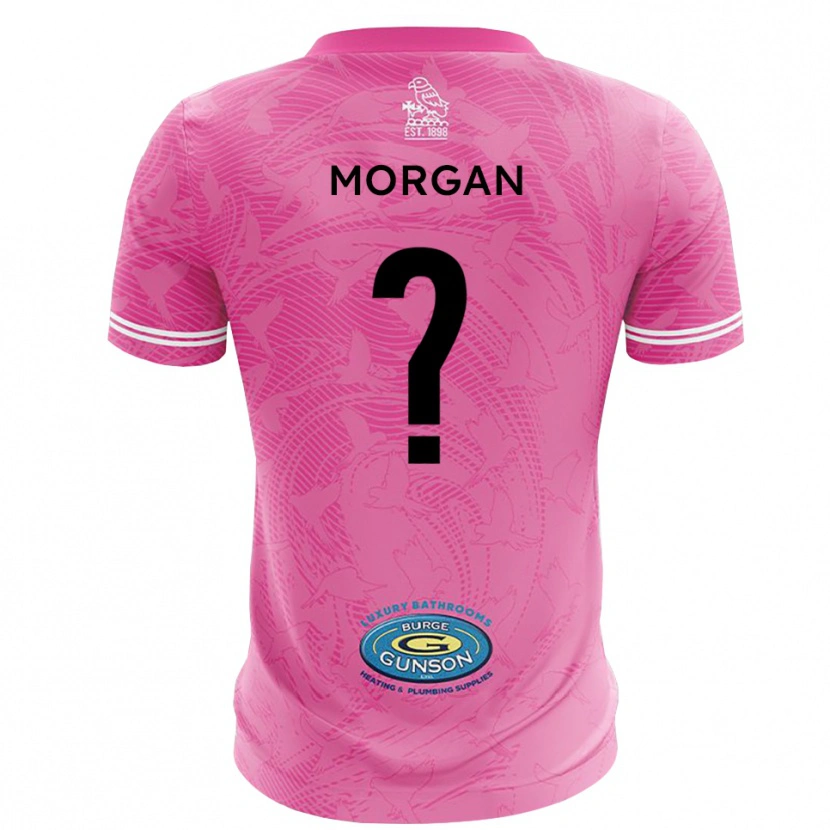 Danxen Mulher Kai Morgan #0 Branco Rosa Camisola Guarda-Redes 2025/26 Camisa Brasil