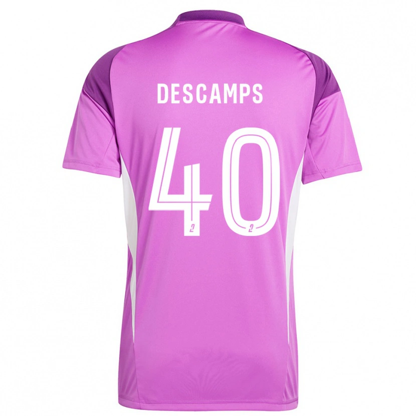 Danxen Mulher Rémy Descamps #40 Lavanda Camisola Guarda-Redes 2025/26 Camisa Brasil