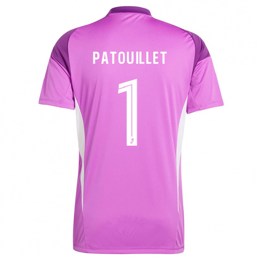 Danxen Mulher Mathieu Patouillet #1 Lavanda Camisola Guarda-Redes 2025/26 Camisa Brasil