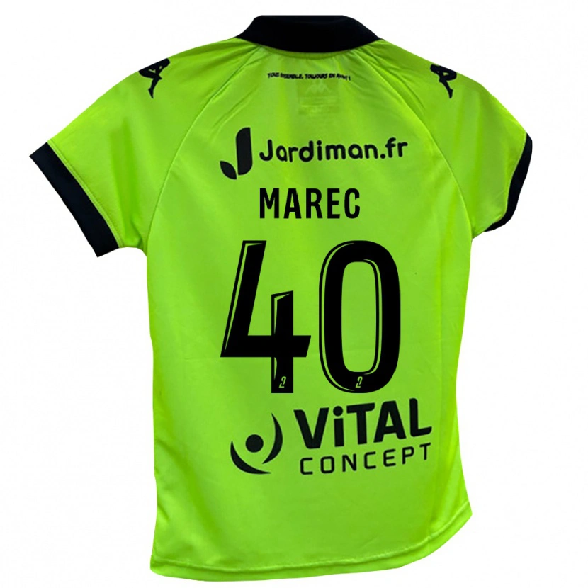 Danxen Mulher Noah Marec #40 Verde Neon Camisola Guarda-Redes 2025/26 Camisa Brasil