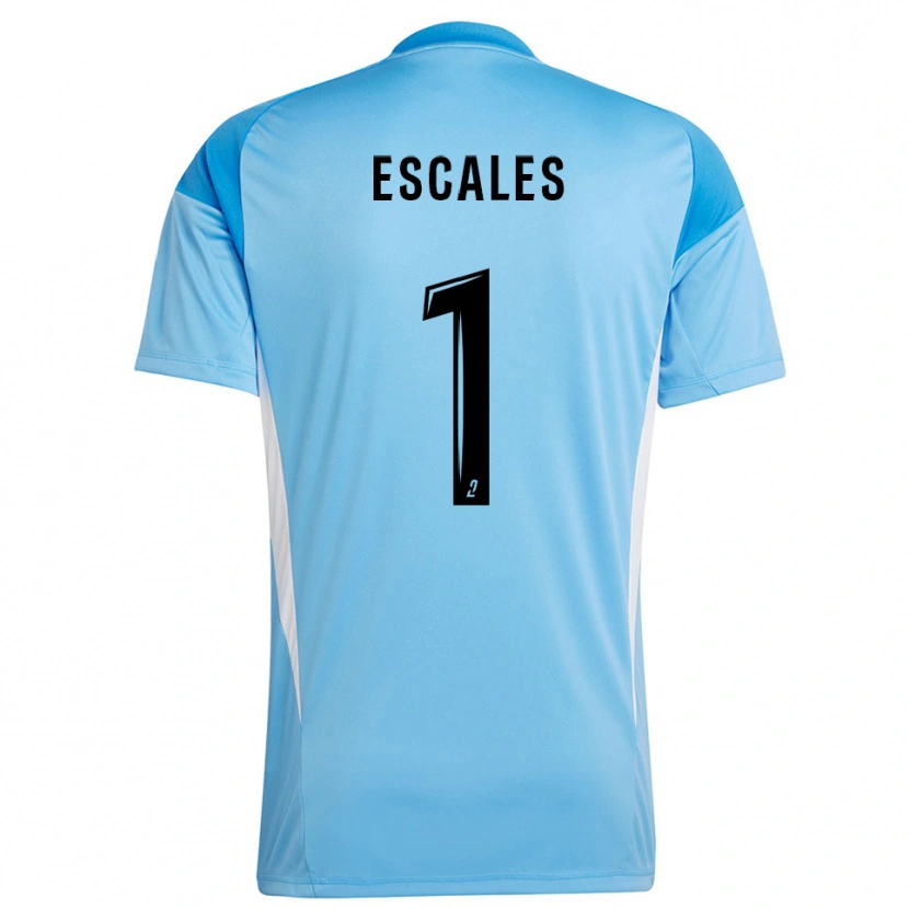 Danxen Mulher Florian Escales #1 Branco Azul Céu Camisola Guarda-Redes 2025/26 Camisa Brasil