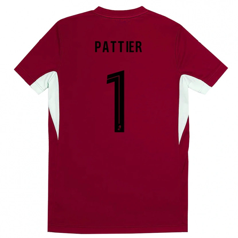 Danxen Mulher Maxime Pattier #1 Preto Rde Camisola Guarda-Redes 2025/26 Camisa Brasil