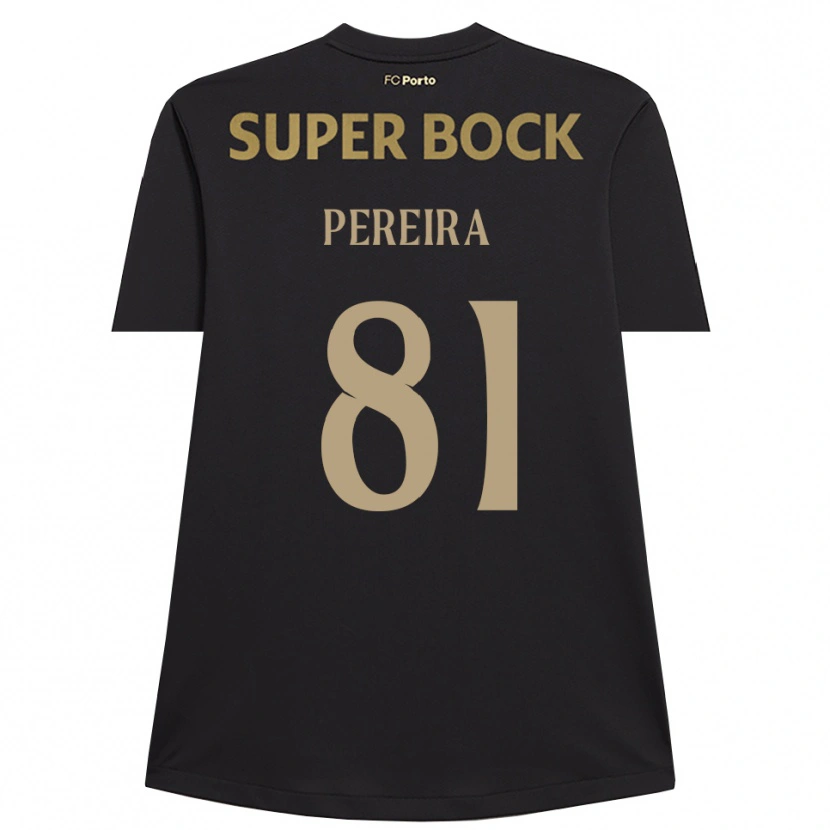 Danxen Mulher Martim Pereira #81 Preto Marrom Camisola Guarda-Redes 2025/26 Camisa Brasil