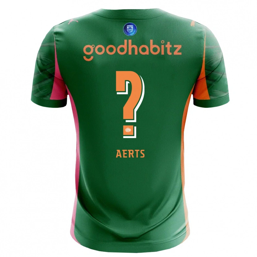 Danxen Mulher Jim Aerts #0 Verde Laranja Camisola Guarda-Redes 2025/26 Camisa Brasil