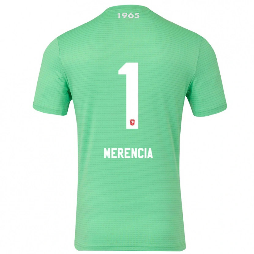 Danxen Mulher Leandro Merencia #1 Verde Claro Branco Camisola Guarda-Redes 2025/26 Camisa Brasil