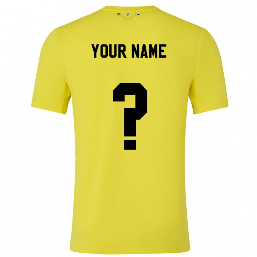 Danxen Mulher FC Utrecht Amarelo Preto Camisola Guarda-Redes 2025/26 Camisa Brasil