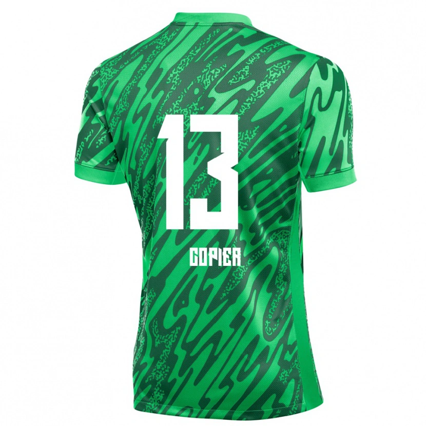 Danxen Mulher Febe Copier #13 Verde Branco Camisola Guarda-Redes 2025/26 Camisa Brasil
