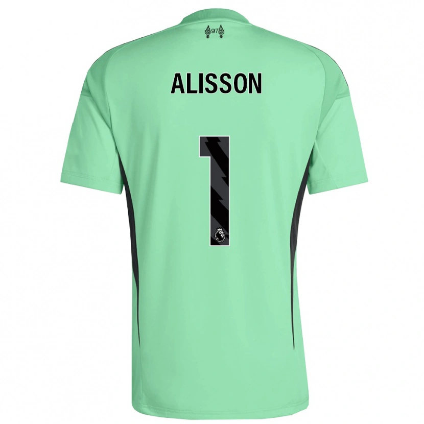 Danxen Mulher Alisson #1 Azul Marinho Camisola Guarda-Redes 2025/26 Camisa Brasil