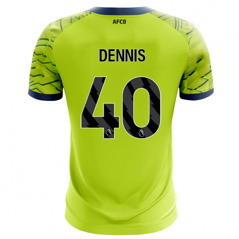 Danxen Mulher Will Dennis #40 Verde Amarelo Camisola Guarda-Redes 2025/26 Camisa Brasil