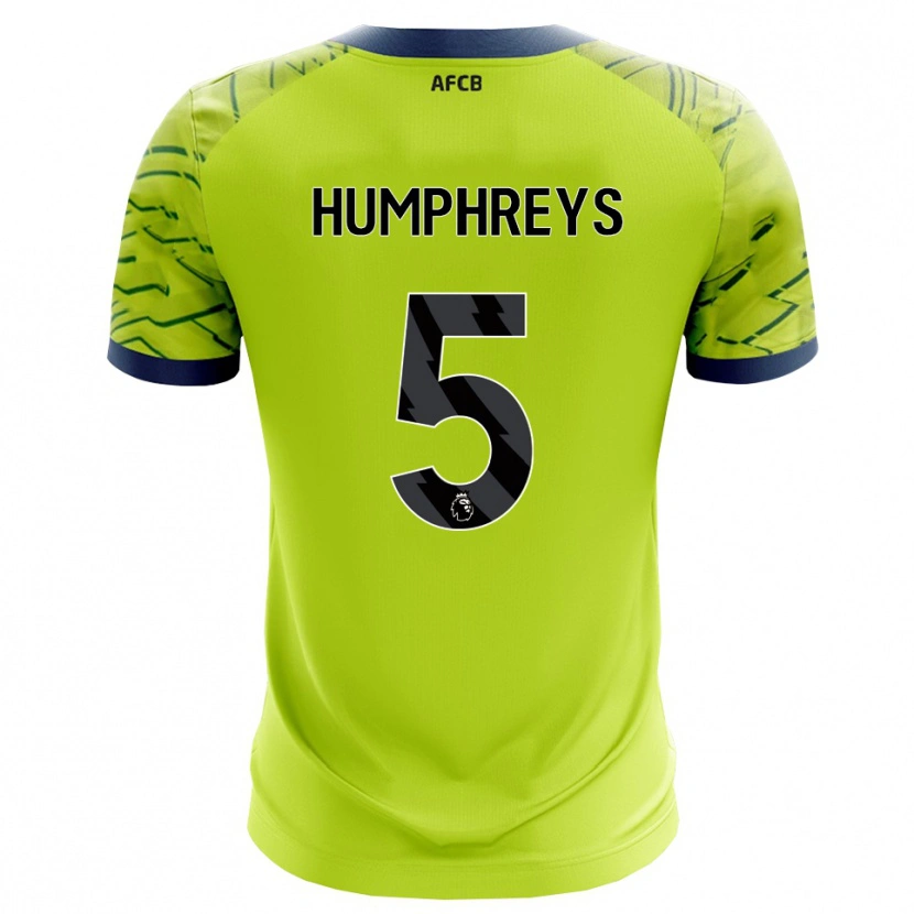 Danxen Mulher Holly Humphreys #5 Verde Amarelo Camisola Guarda-Redes 2025/26 Camisa Brasil