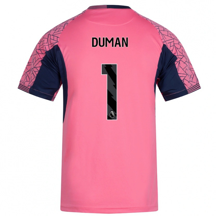 Danxen Mulher Layla-Belle Duman #1 Rosa Preto Camisola Guarda-Redes 2025/26 Camisa Brasil