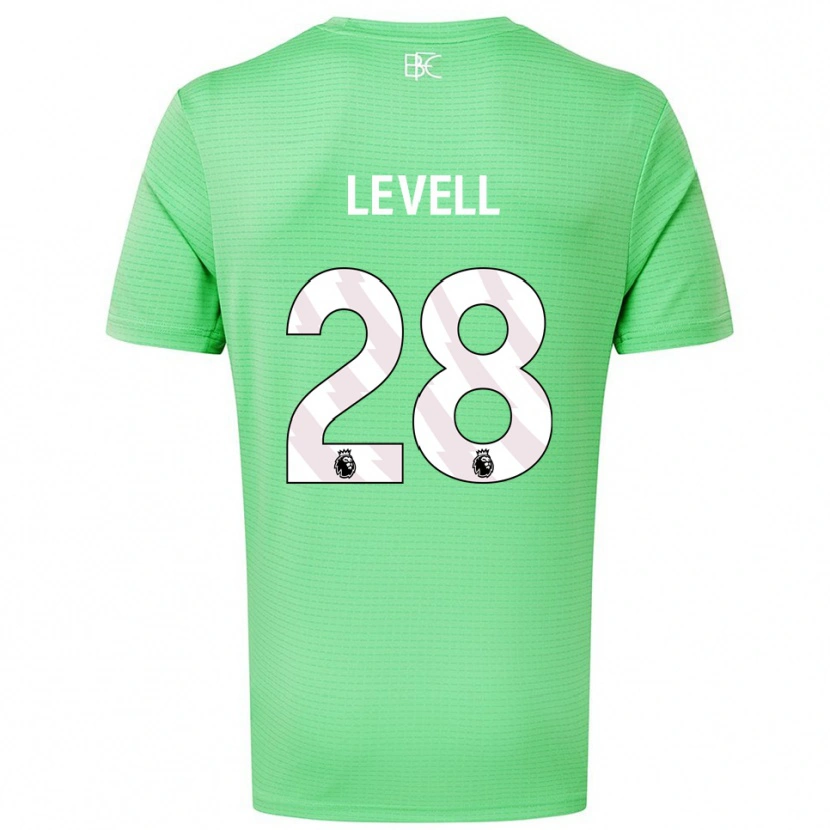 Danxen Mulher Kirstie Levell #28 Verde Médio Camisola Guarda-Redes 2025/26 Camisa Brasil