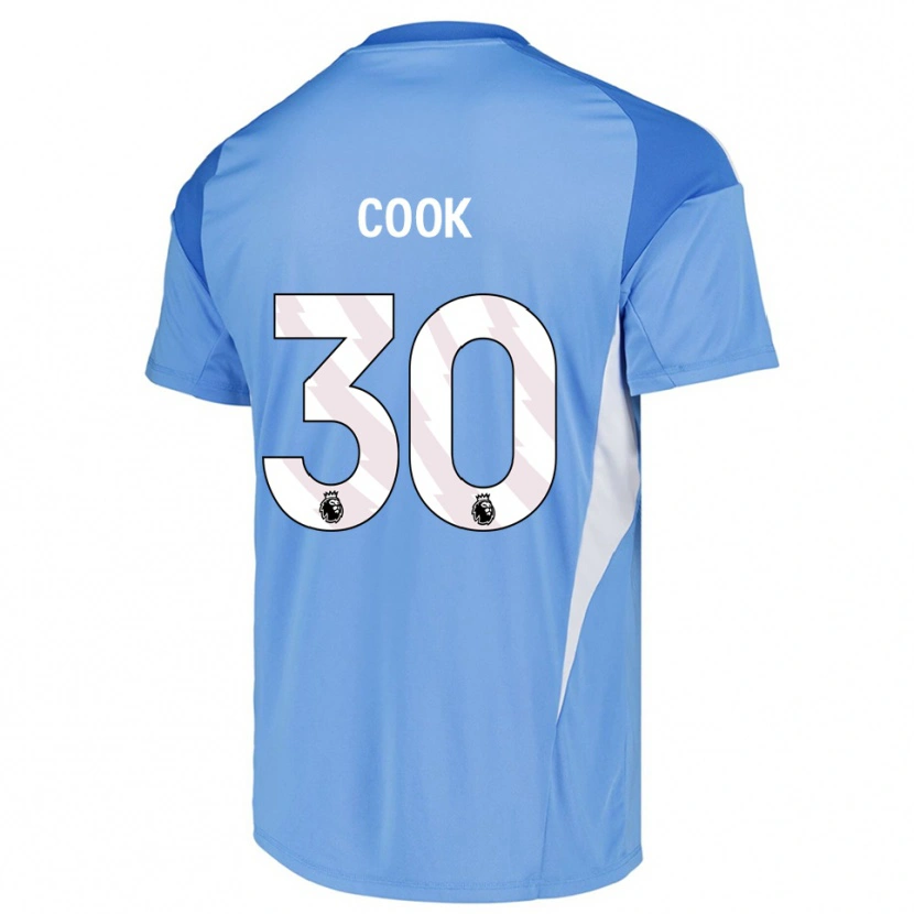 Danxen Mulher Robbie Cook #30 Azul Céu Branco Camisola Guarda-Redes 2025/26 Camisa Brasil