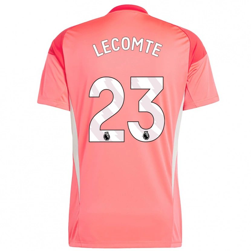 Danxen Mulher Benjamin Lecomte #23 Vermelho Branco Camisola Guarda-Redes 2025/26 Camisa Brasil