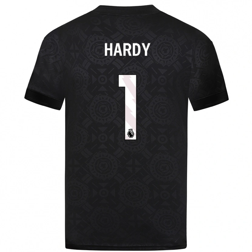Danxen Mulher George Hardy #1 Preto Branco Camisola Guarda-Redes 2025/26 Camisa Brasil