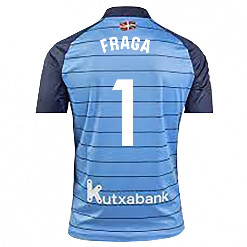 Danxen Mulher Aitor Fraga #1 Azul Marinho Camisola Guarda-Redes 2025/26 Camisa Brasil