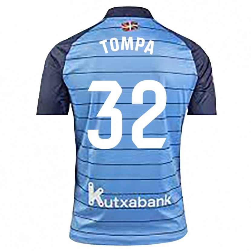 Danxen Mulher Ákos Tompa #32 Azul Marinho Camisola Guarda-Redes 2025/26 Camisa Brasil