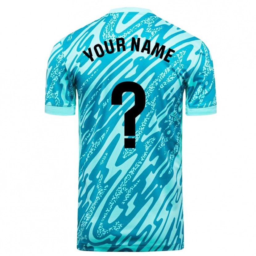 Danxen Mulher Elche CF Azul Céu Branco Camisola Guarda-Redes 2025/26 Camisa Brasil