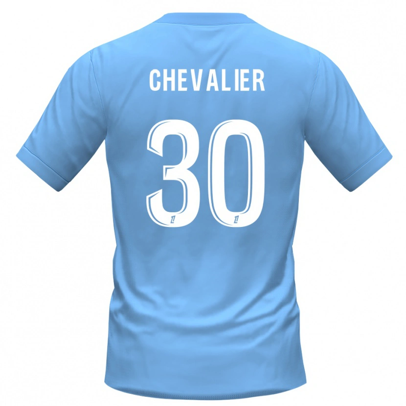 Danxen Mulher Lucas Chevalier #30 Azul Preto Camisola Guarda-Redes 2025/26 Camisa Brasil