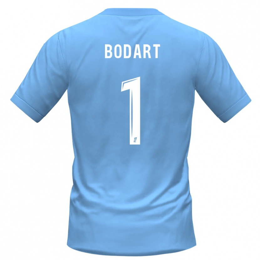 Danxen Mulher Arnaud Bodart #1 Azul Preto Camisola Guarda-Redes 2025/26 Camisa Brasil