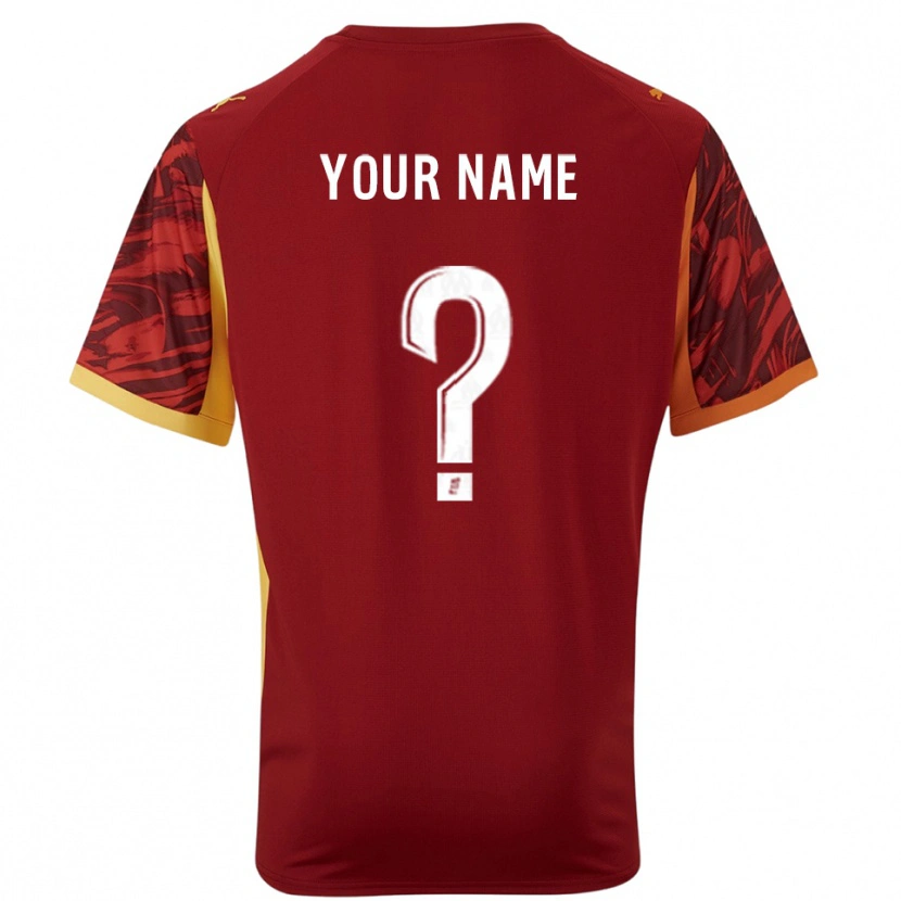 Danxen Mulher Olympique Marseille Bordô Marrom Camisola Guarda-Redes 2025/26 Camisa Brasil