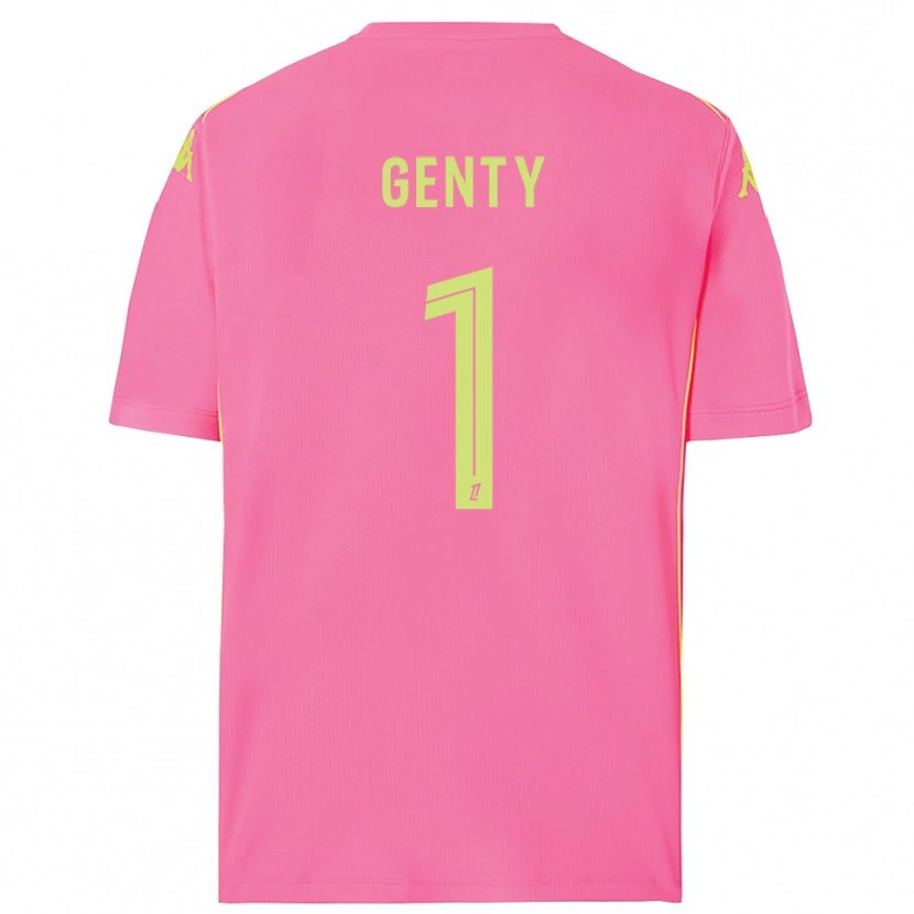 Danxen Mulher Julie Genty #1 Rosa Choque Camisola Guarda-Redes 2025/26 Camisa Brasil
