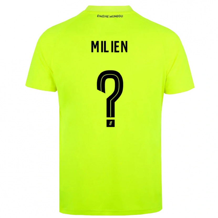 Danxen Mulher Kenley Milien #0 Verde Fluorescente Preto Camisola Guarda-Redes 2025/26 Camisa Brasil