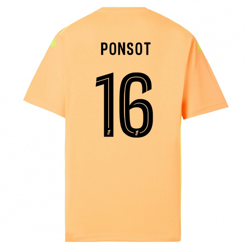 Danxen Mulher Martin Ponsot #16 Laranja Escuro Preto Camisola Guarda-Redes 2025/26 Camisa Brasil
