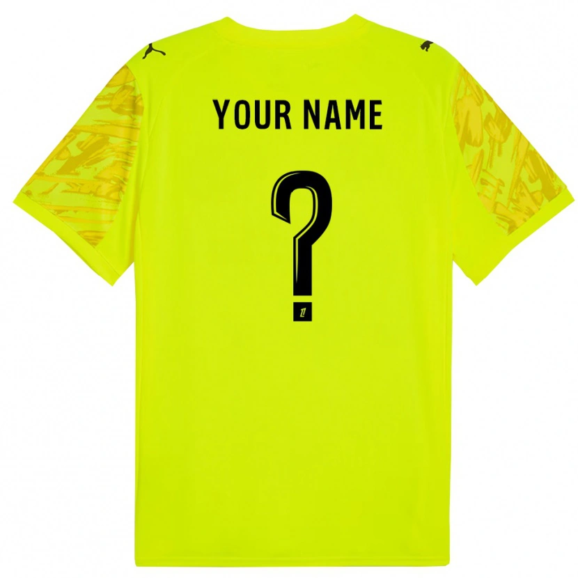 Danxen Mulher Stade Reims Verde Fluorescente Amarelo Camisola Guarda-Redes 2025/26 Camisa Brasil