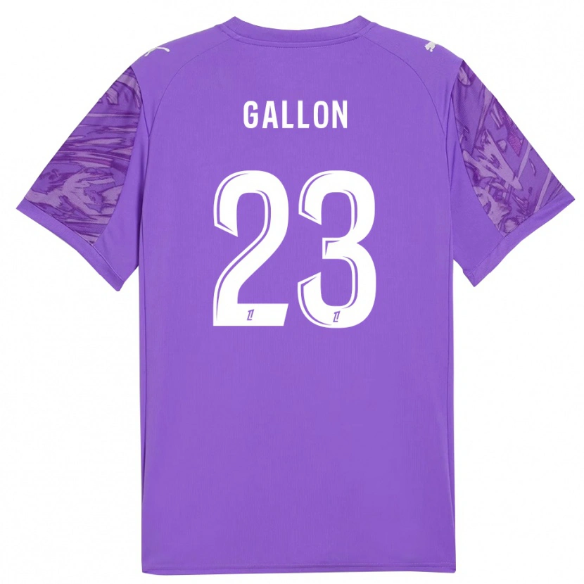 Danxen Mulher Gauthier Gallon #23 Orquídea Branco Camisola Guarda-Redes 2025/26 Camisa Brasil