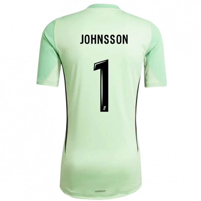 Danxen Mulher Karl-Johan Johnsson #1 Verde Claro Preto Camisola Guarda-Redes 2025/26 Camisa Brasil