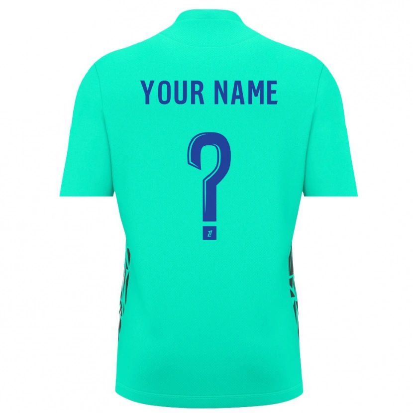 Danxen Mulher AJ Auxerre Azul Aquamarina Camisola Guarda-Redes 2025/26 Camisa Brasil